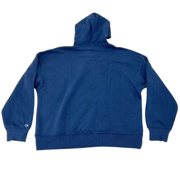 Champion Women's Blue Pullover Hoodie | Size Large - Picture 2 of 5
